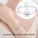 Infinity Bracelets And Anklet Bracelets For Women Adjustable Length Gift For Mother's Day Infinity Bracelets And Anklet Bracelets For Women Adjustable Length Gift For Mother's Day